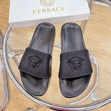 Versace shoes for versace Slippers for men #522003 replica
