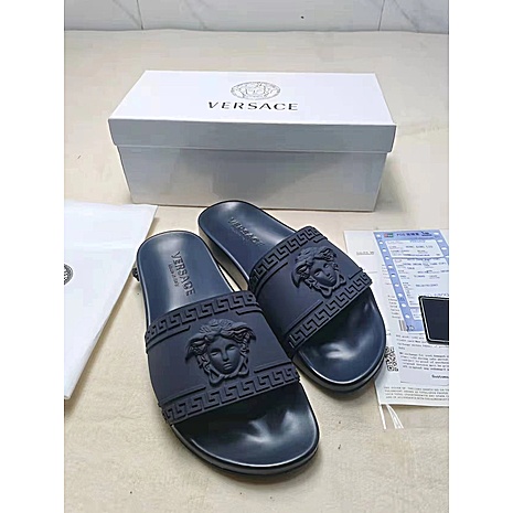 Versace shoes for versace Slippers for men #522007 replica