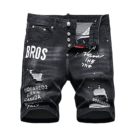 Dsquared2 Jeans for Dsquared2 short Jeans for MEN #524221 replica
