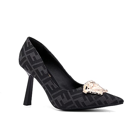 VERSACE 10cm High-heeled shoes for women #524364 replica