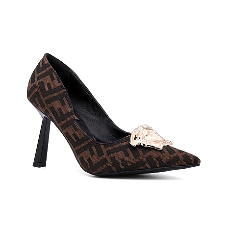 VERSACE 10cm High-heeled shoes for women #524366 replica