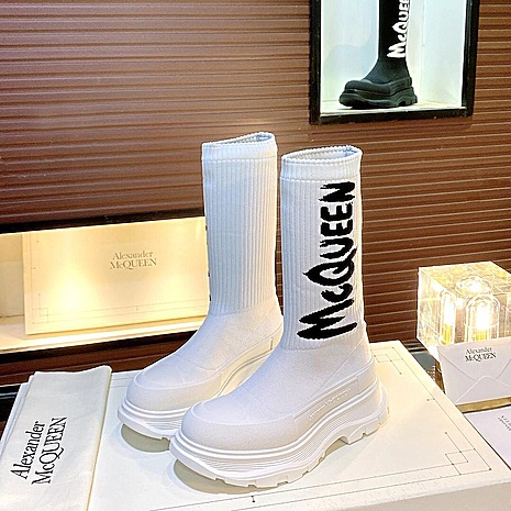 Alexander McQueen Shoes for Alexander McQueen boots for women #524478