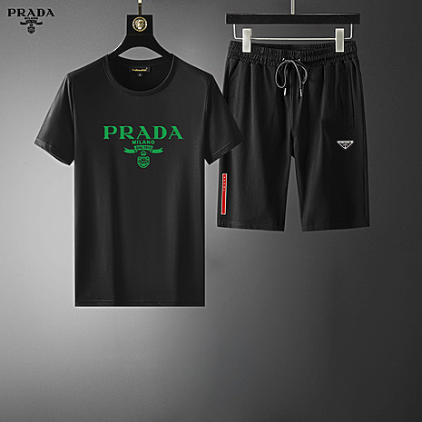 Prada Tracksuits for Prada Short Tracksuits for men #524947 replica