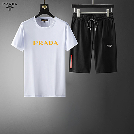 Prada Tracksuits for Prada Short Tracksuits for men #524954 replica