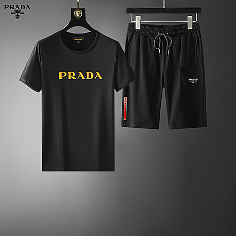 Prada Tracksuits for Prada Short Tracksuits for men #524955 replica