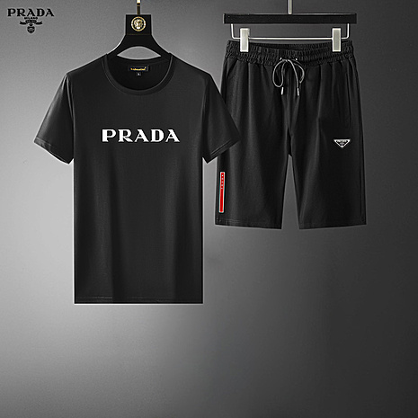 Prada Tracksuits for Prada Short Tracksuits for men #524959 replica