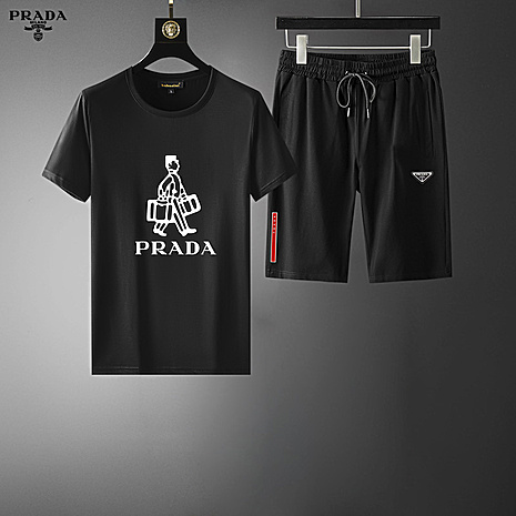 Prada Tracksuits for Prada Short Tracksuits for men #524961 replica