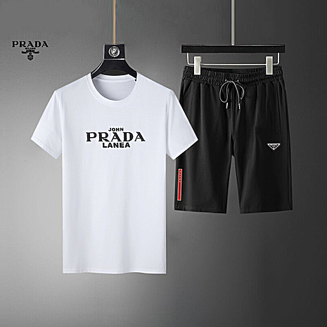 Prada Tracksuits for Prada Short Tracksuits for men #524964 replica