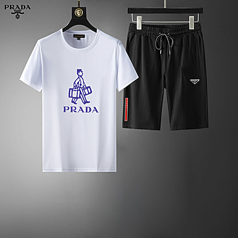 Prada Tracksuits for Prada Short Tracksuits for men #524966 replica