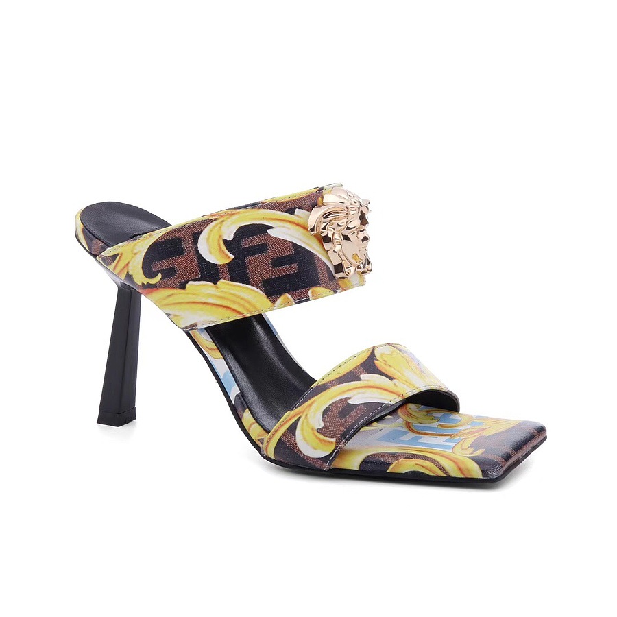Versace & Fendi 9.5cm High-heeled shoes for women #523041 replica