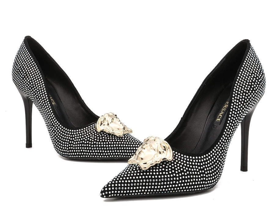 VERSACE 10cm High-heeled shoes for women #523798 replica