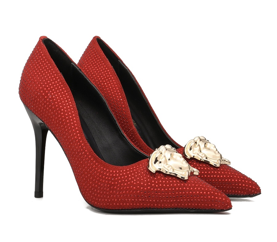 VERSACE 10cm High-heeled shoes for women #523801 replica