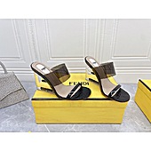US$134.00 Fendi 9.5cm High-heeled Shoes for women #520610