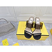 US$134.00 Fendi 9.5cm High-heeled Shoes for women #520610