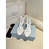 US$126.00 Prada 9.5cm High-heeled Shoes for women #520622