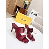 US$80.00 Fendi 8.5cm High-heeled shoes for women #523844