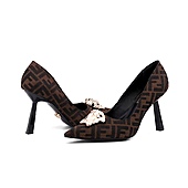 US$73.00 VERSACE 10cm High-heeled shoes for women #524366