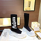 US$141.00 Alexander McQueen Shoes for Alexander McQueen boots for women #524476