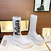 US$141.00 Alexander McQueen Shoes for Alexander McQueen boots for women #524478