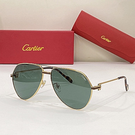 Cartier AAA+ Sunglasses #528455 replica