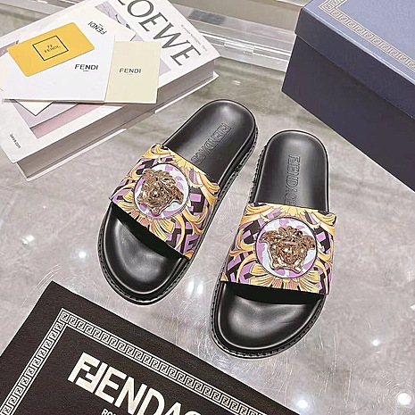 Versace shoes for versace Slippers for men #528546 replica