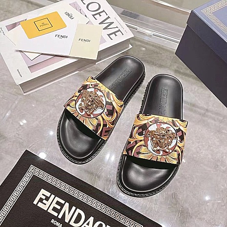 Versace shoes for versace Slippers for men #528547 replica