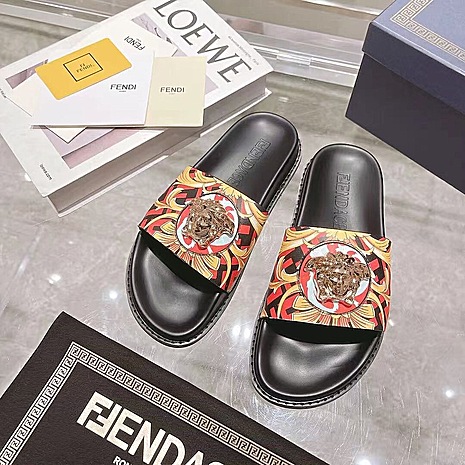 Versace shoes for versace Slippers for men #528551 replica