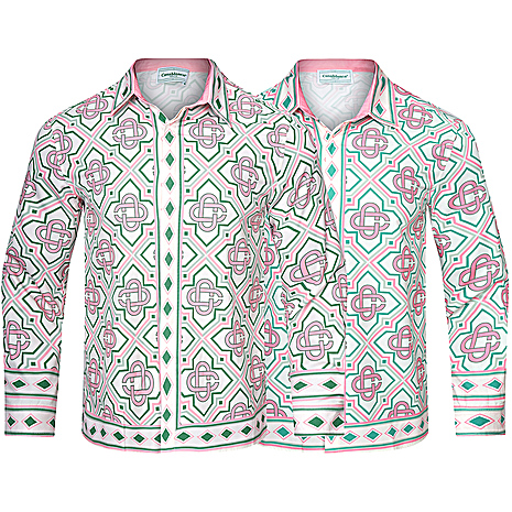Casablanca shirts for Casablanca Long-Sleeved shirts for men #530180 replica