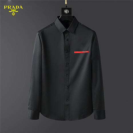 Prada Shirts for Prada long-sleeved shirts for men #530236 replica