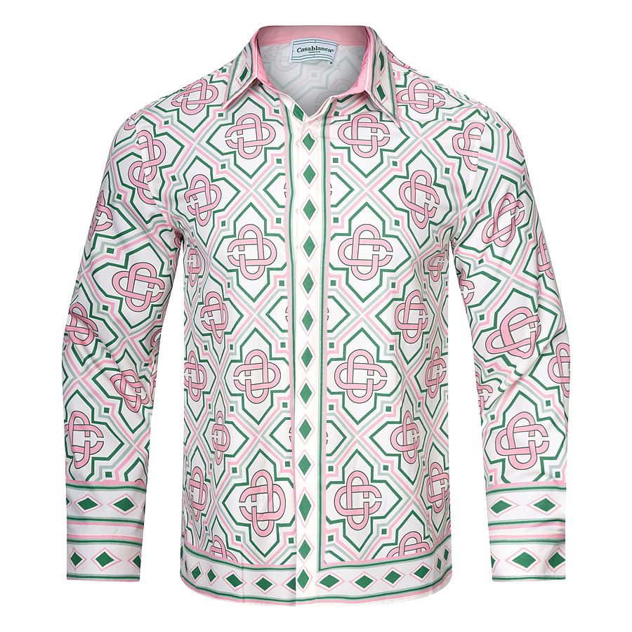 Casablanca shirts for Casablanca Long-Sleeved shirts for men #530180 replica