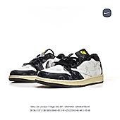 US$92.00 fragment design x Travis Scott x Nike Air Jordan 1 Shoes for women #526301