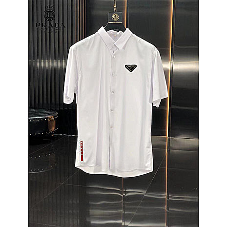 Prada Shirts for Prada Short-Sleeved Shirts For Men #531093 replica