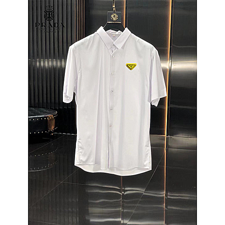 Prada Shirts for Prada Short-Sleeved Shirts For Men #531095 replica