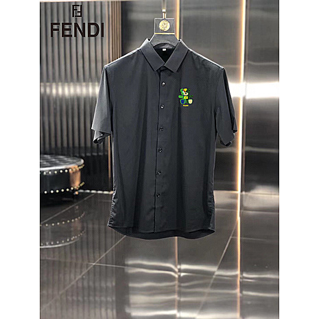Fendi Shirts for Fendi Short-Sleeved Shirts for men #531206 replica