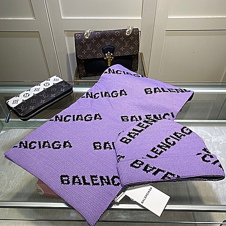 Balenciaga Scarf & Hat 2 sets #531721 replica