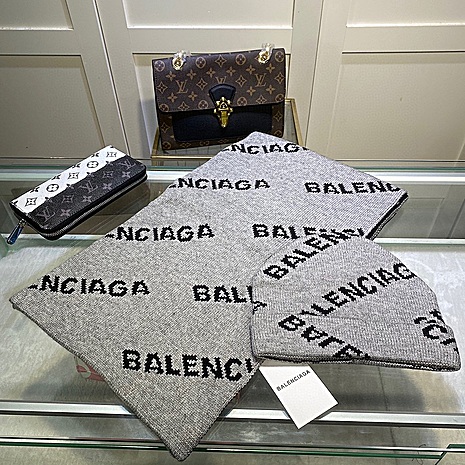 Balenciaga Scarf & Hat 2 sets #531722 replica