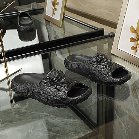 Versace shoes for versace Slippers for men #533917 replica