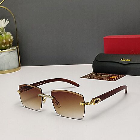 Cartier AAA+ Sunglasses #535118 replica
