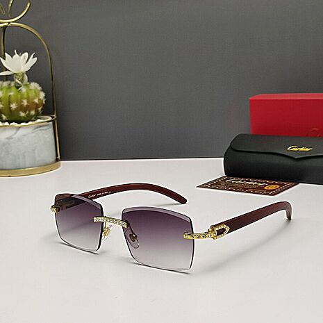 Cartier AAA+ Sunglasses #535119 replica