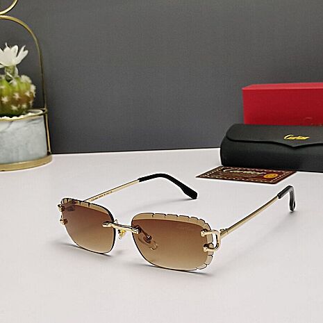 Cartier AAA+ Sunglasses #535147 replica