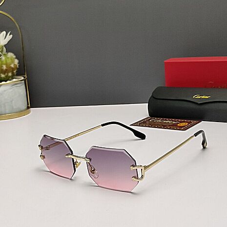 Cartier AAA+ Sunglasses #535157 replica