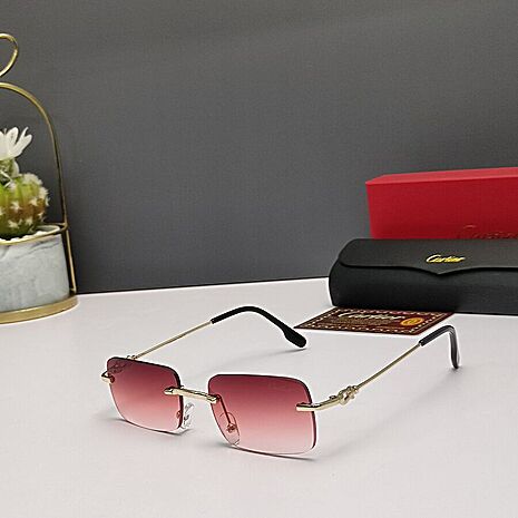 Cartier AAA+ Sunglasses #535198 replica