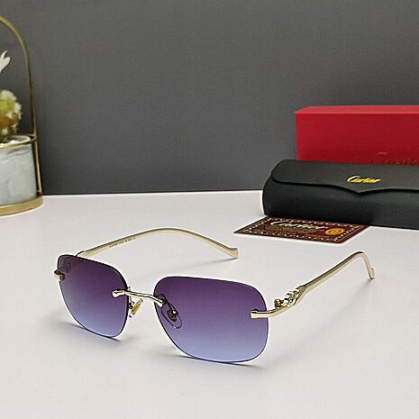Cartier AAA+ Sunglasses #535202 replica