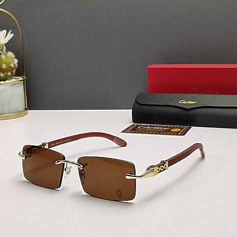 Cartier AAA+ Sunglasses #535277 replica