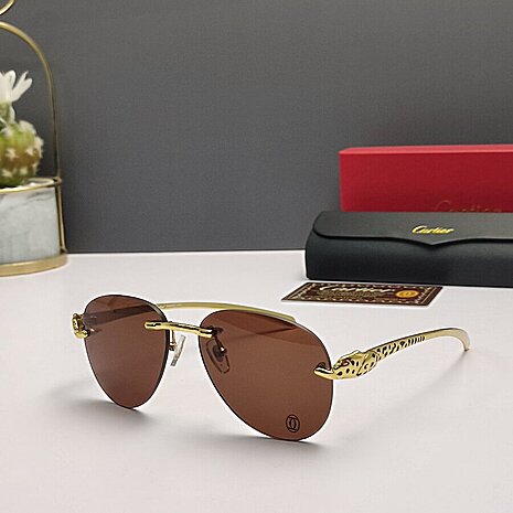 Cartier AAA+ Sunglasses #535292 replica