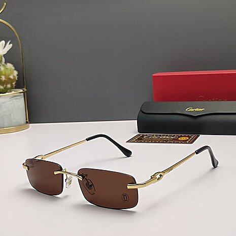 Cartier AAA+ Sunglasses #535301 replica