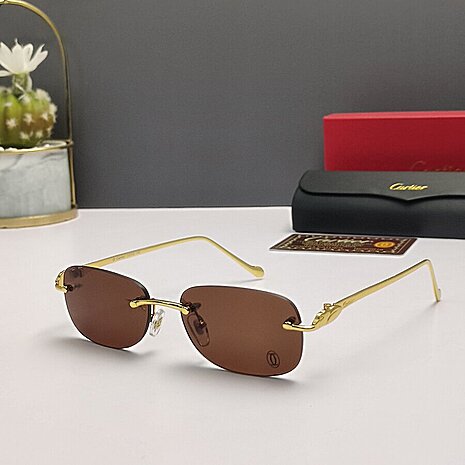 Cartier AAA+ Sunglasses #535310 replica