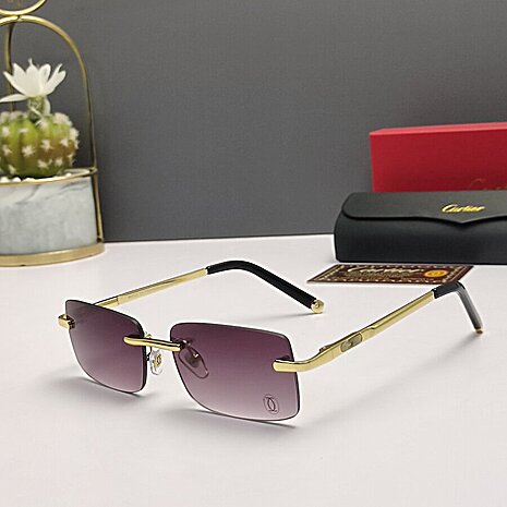 Cartier AAA+ Sunglasses #535317 replica