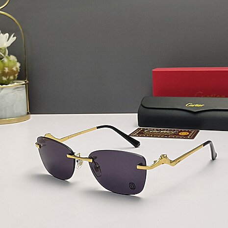 Cartier AAA+ Sunglasses #535321 replica