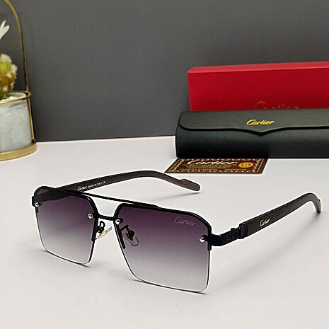 Cartier AAA+ Sunglasses #535348 replica